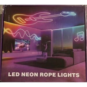 LETIANPAI LED Neon Rope Lights Control By App/Bluetooth-100ft